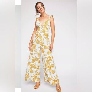 Free People Be the One wide leg jumpsuit 6 new without tags